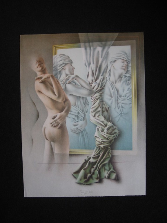 Groot Realistisch werk van Poen de Wijs (1948-2014) Lithografie "Song of Songs" kopen? Bied vanaf 1!