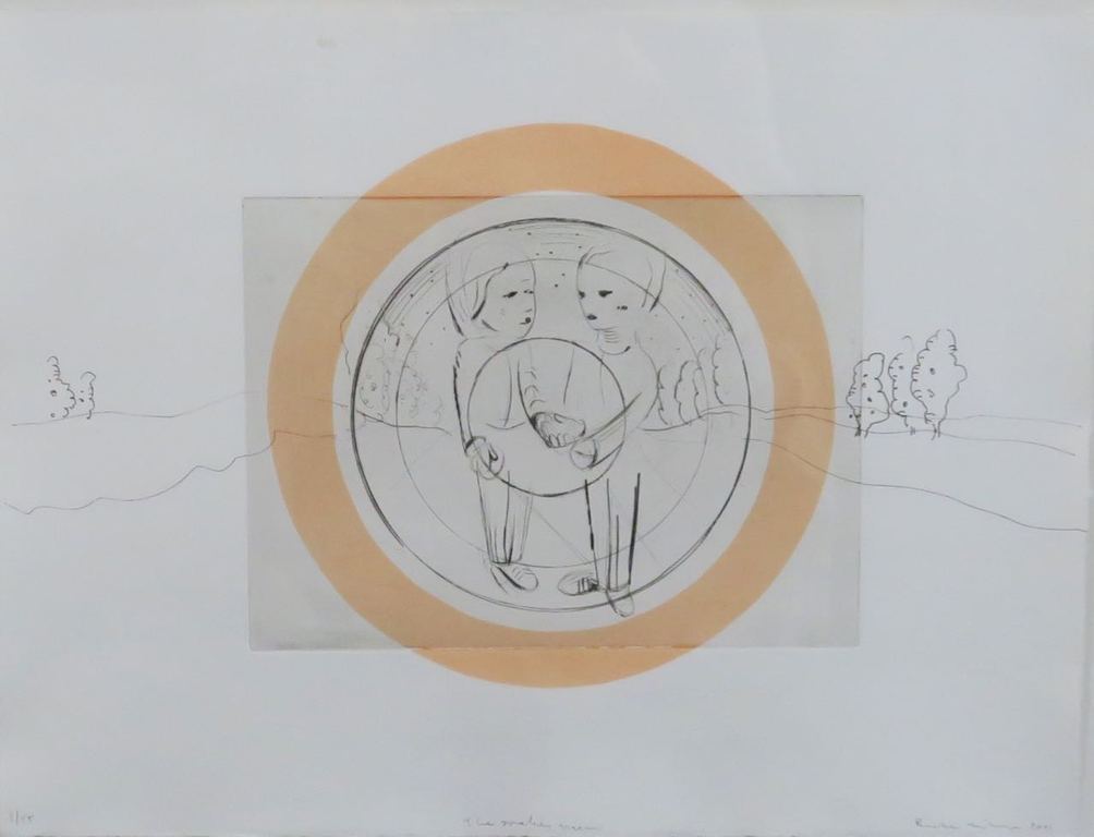 Rinke Nijburg: Gem.gr.techniek,The snake's view - Ingelijst kopen? Bied vanaf 1!