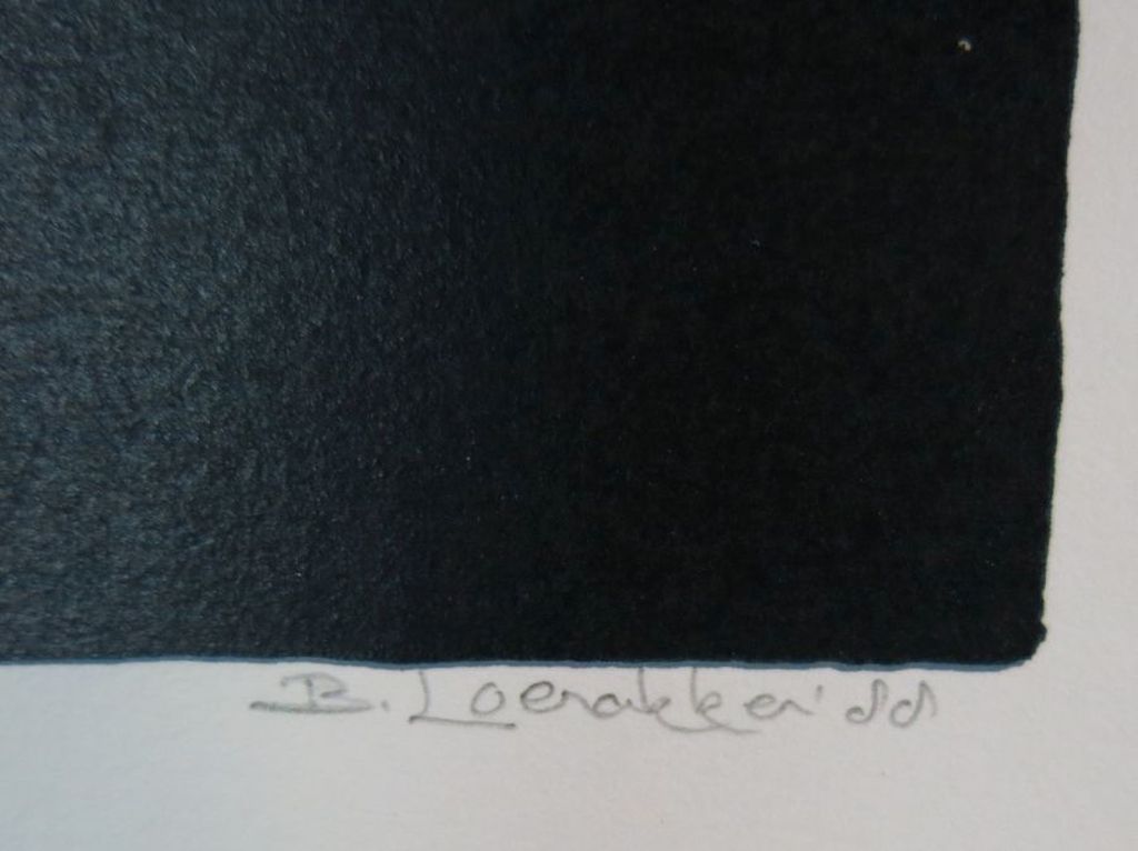 Bert Loerakker: Zeefdruk, Compositie met cirkels kopen? Bied vanaf 1!