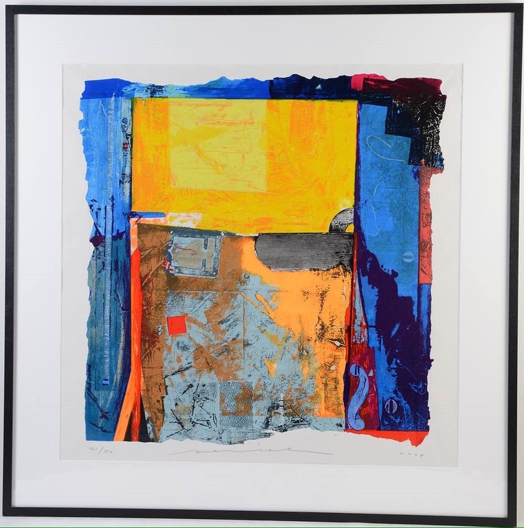 Jos Verwiel, Zeefdruk Kitrino 103x102  121/150 kopen? Bied vanaf 65!