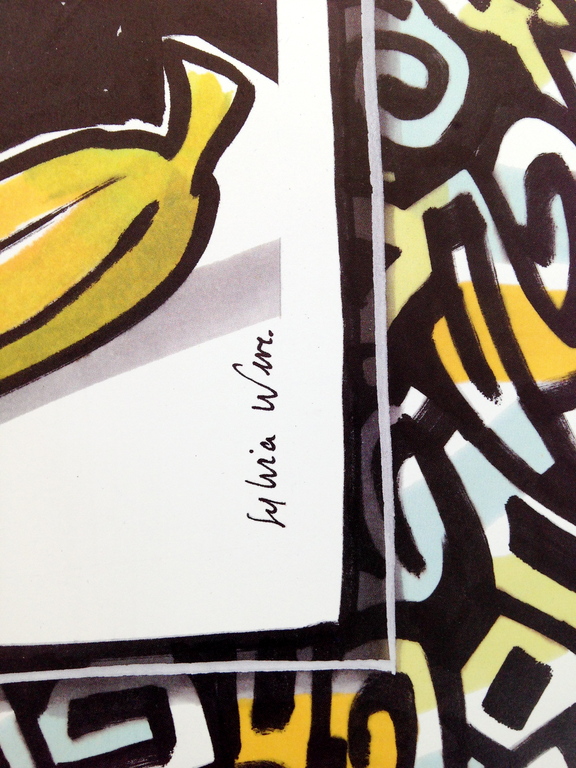 Silvia Weve, Kleurenzeefdruk, Gesigneerd kopen? Bied vanaf 26!