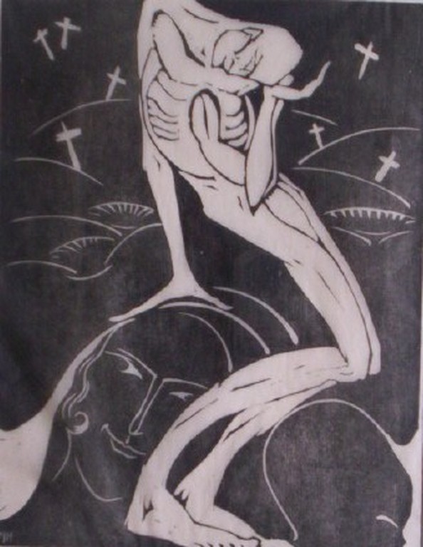 Hildo Krop.1884-1970.    kopen? Bied vanaf 75!