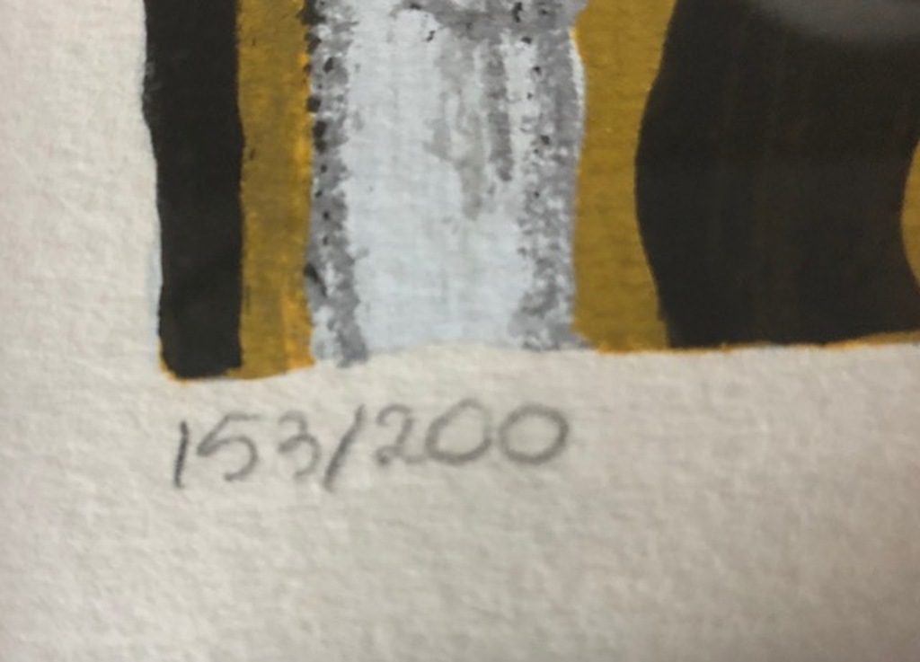 Corneille zeefdruk Femme entre chat et oiseau kopen? Bied vanaf 160!