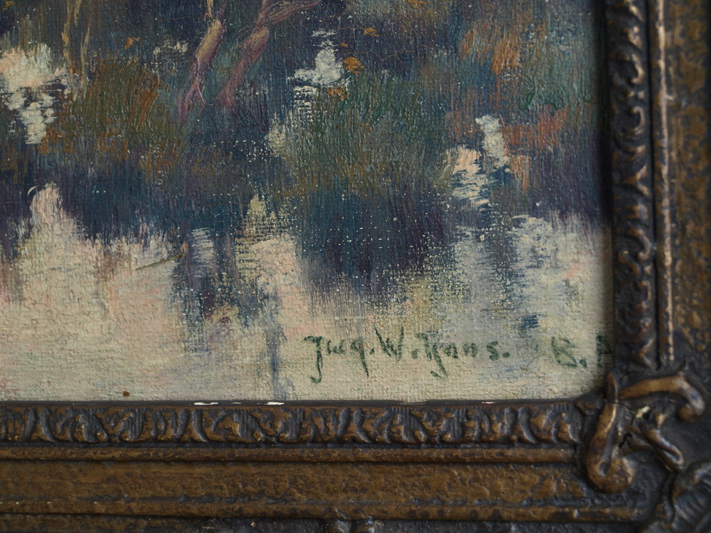 Jacques (“Arie”) Witjens : Olieverf op paneel – Otamendi – Ingelijst- ca 1930  kopen? Bied vanaf 1!