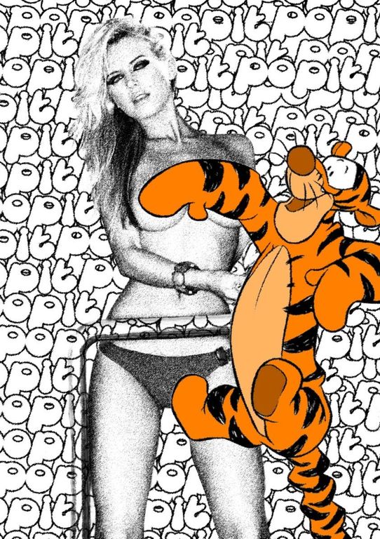 Popit Limited Ed Signed Graffiti painting Art Print  kopen? Bied vanaf 1!