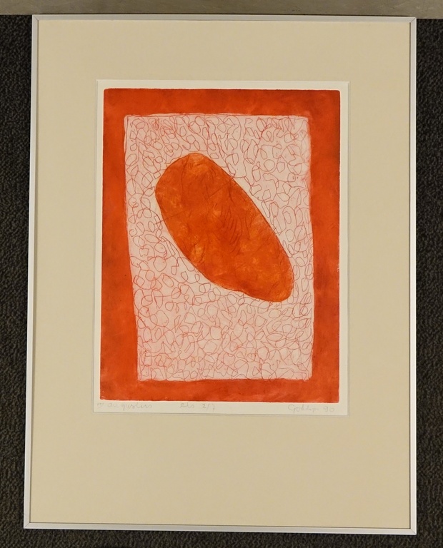 Annie Goddijn, ets, Afscheid III kopen? Bied vanaf 25!