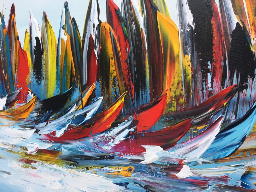 Gena - Fantasie sailing - 2017 - Gesigneerd kopen? Bied vanaf 250!