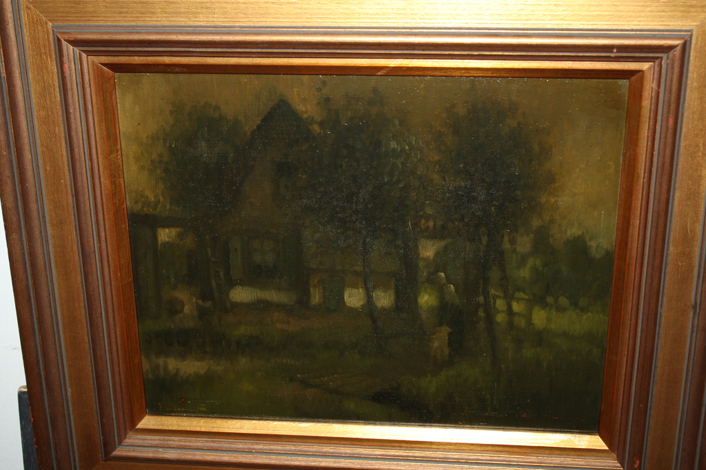 Henri van Daalhoff - BOERIN in de MOESTUIN verkocht voor € 100!