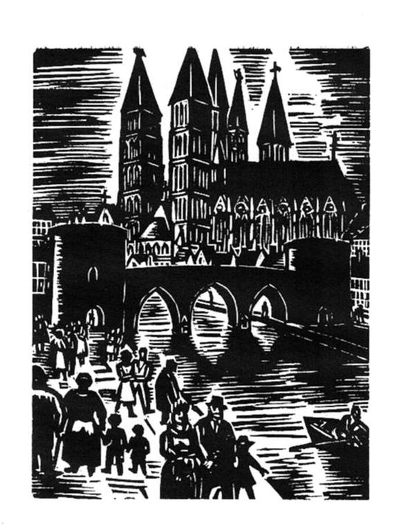 FRANS  MASEREEL    Houtsnede  1964 kopen? Bied vanaf 1!