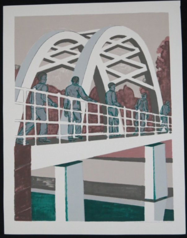 Hans Ebeling Koning: Zeefdruk, Brug Rechts kopen? Bied vanaf 1!