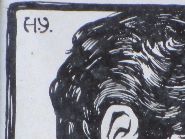 Hendrik IJkelenstam, Portret van Willem Pijper, Inkttekening kopen? Bied vanaf 40!