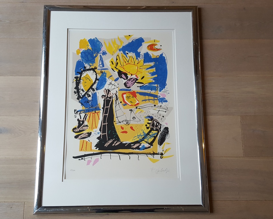 Kees Salentijn (1947) - "spanje" - litho (groot), gesigneerd en ingelijst kopen? Bied vanaf 145!