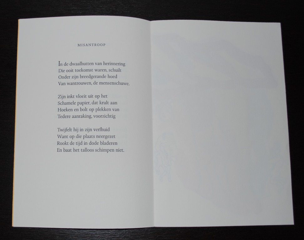 Sierra Bermeja: zeefdruk P. Defesche + 3 gedichten H. v.d. Waarsenburg - 1994 kopen? Bied vanaf 15!