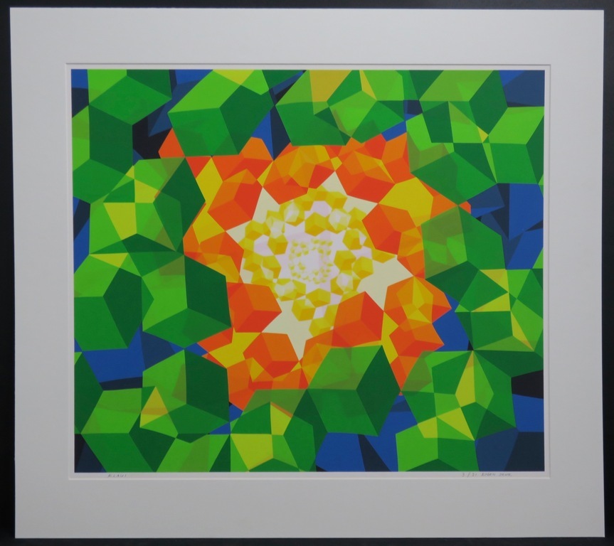 Hans Klaui: Zeefdruk, Zonder titel kopen? Bied vanaf 1!