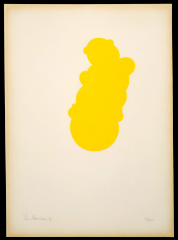 Lot met 3 werken van Henny van Leeuwen: Lino, Zonder titel kopen? Bied vanaf 1!