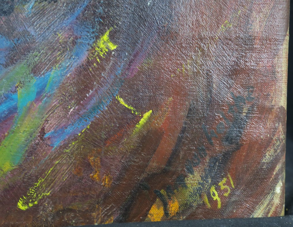 Jan van Holthe: Olieverf op doek, Marja, La Haye - Ingelijst kopen? Bied vanaf 1!