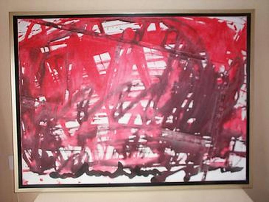 Anton Heyboer, Gemengde techniek op Linnen - Ingelijst. kopen? Bied vanaf 350!