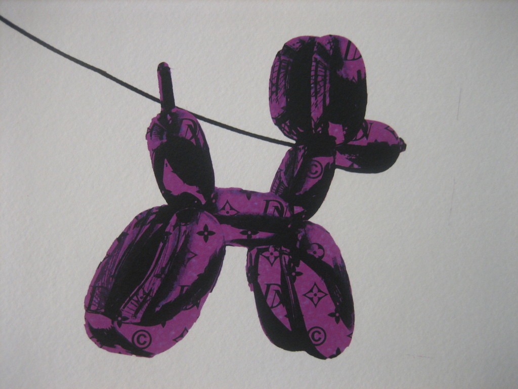 Death NYC Limited Edition Signed Graffiti painting Art Print "Queen Dog P" kopen? Bied vanaf 1!