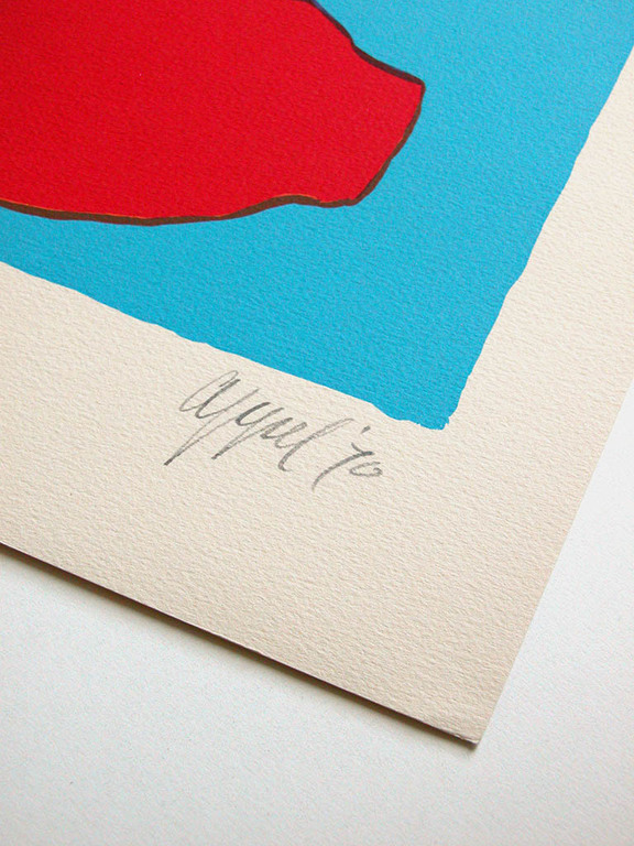 KAREL APPEL, ‘Dansende man’, originele litho, handgesigneerd en genummerd, 1970 kopen? Bied vanaf 500!