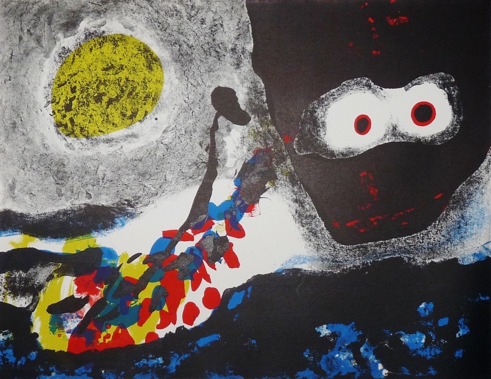 Jef Diederen, Litho, De Val, 1965 kopen? Bied vanaf 59!