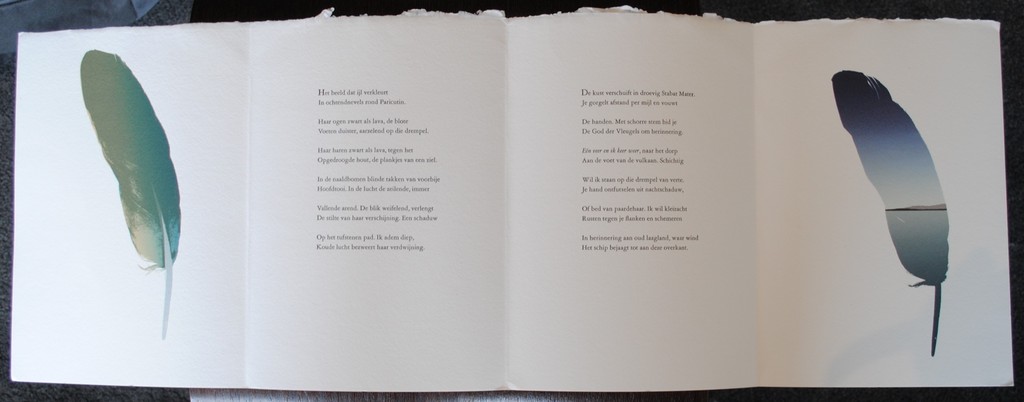 Jan Hendrix - 2 ingekleurde zeefdrukken 'Paricutin' - 1990 kopen? Bied vanaf 20!