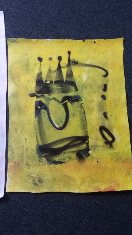 Herman Brood Queenshead schilderij GEEL tegen lagere eindejaarsprijs! kopen? Bied vanaf 589!
