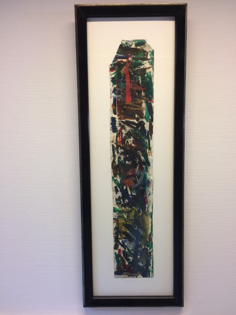 Theo Kuijpers,gemengde technieken op papier, fraai ingelijst uit 1998 verkocht voor € 785!