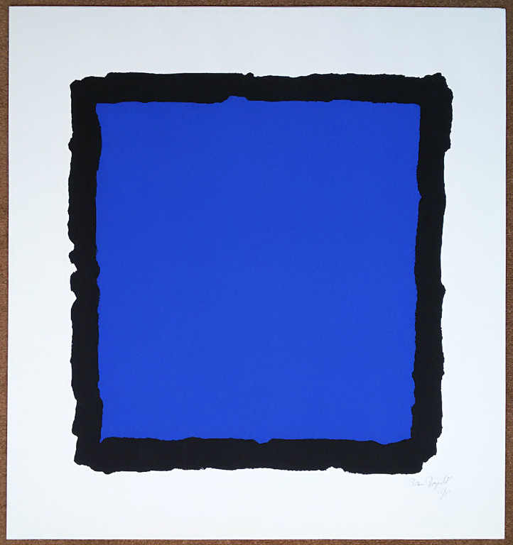 Laatste keer: Bram Bogart - Variatie op een vierkant, zeefdruk kopen? Bied vanaf 250!