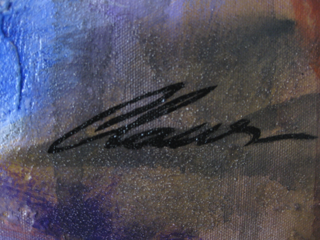 Claus Costa, Acryl, Poezen kopen? Bied vanaf 400!