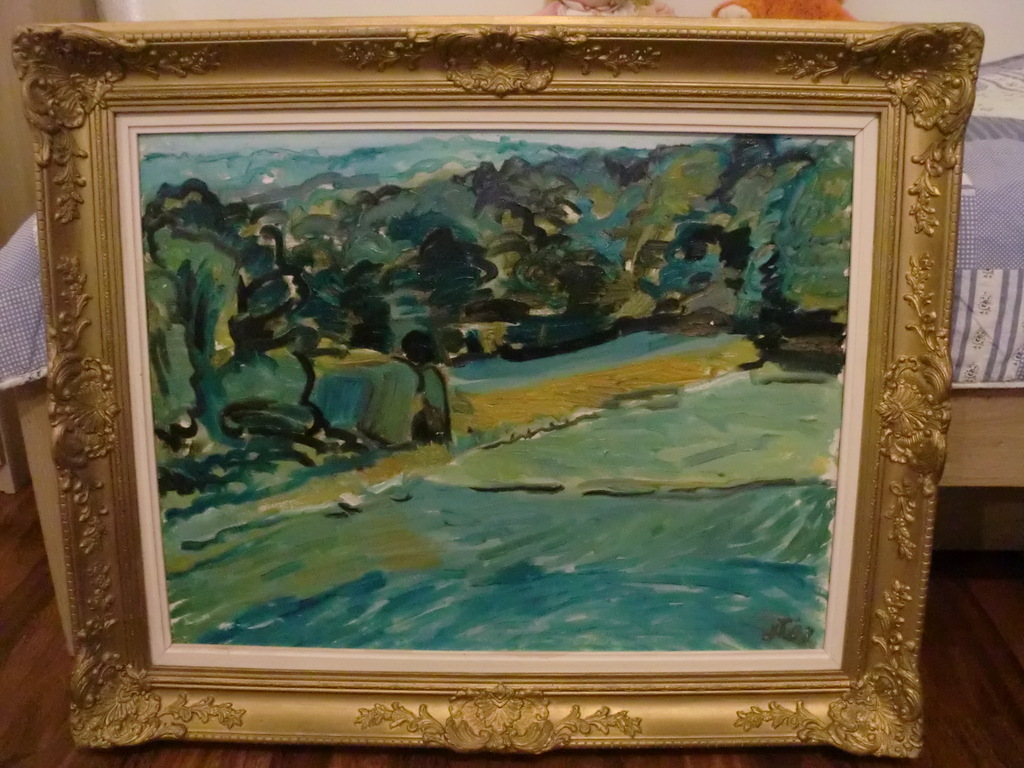 Prachjtig Schilderij  verkocht voor € 75!