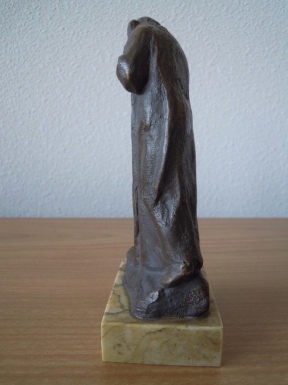 Beeldje Frans de Roeck - 1889 -1968 - Antwerpen 16 cm = gesigneerd kopen? Bied vanaf 100!
