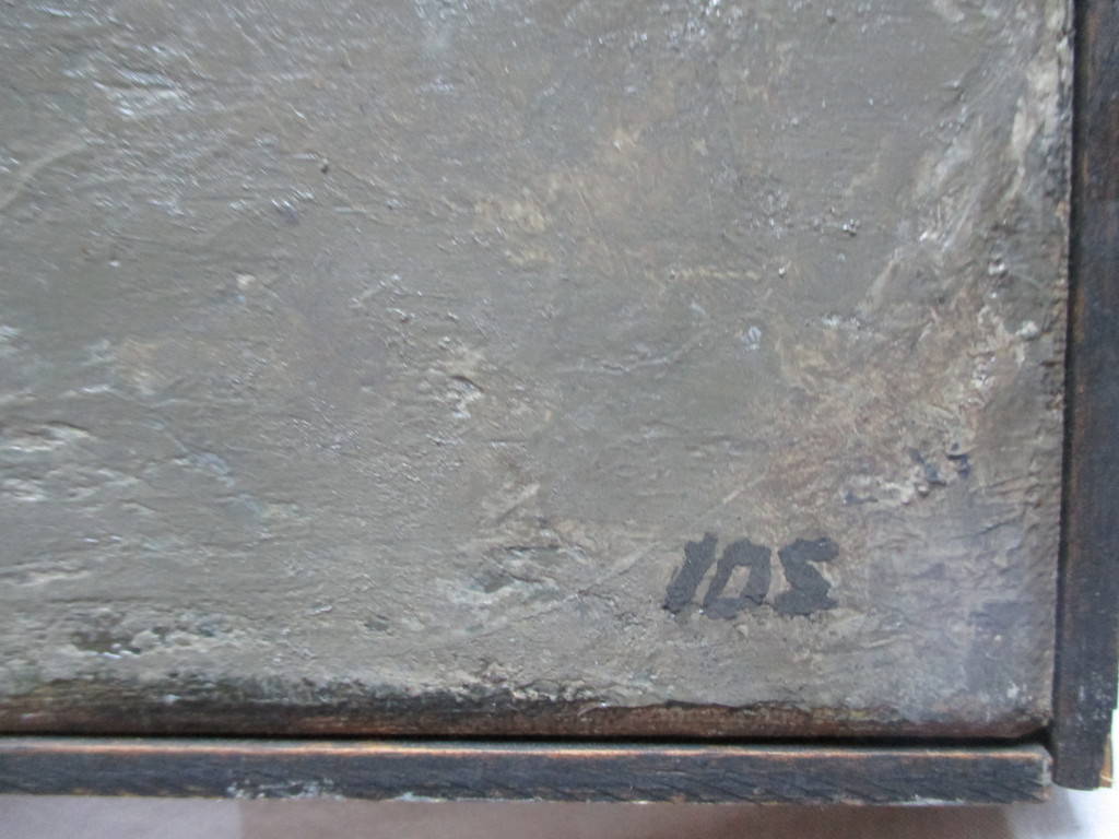 Jacques Idserda, schilderij "Strandstoel" kopen? Bied vanaf 30!