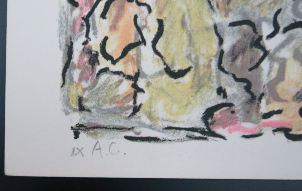 Jan Wolkers: Litho, Abstracte compositie kopen? Bied vanaf 150!