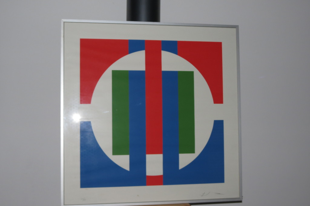 Cyril Lixenberg: Zeefdruk, Zonder titel verkocht voor € 75!