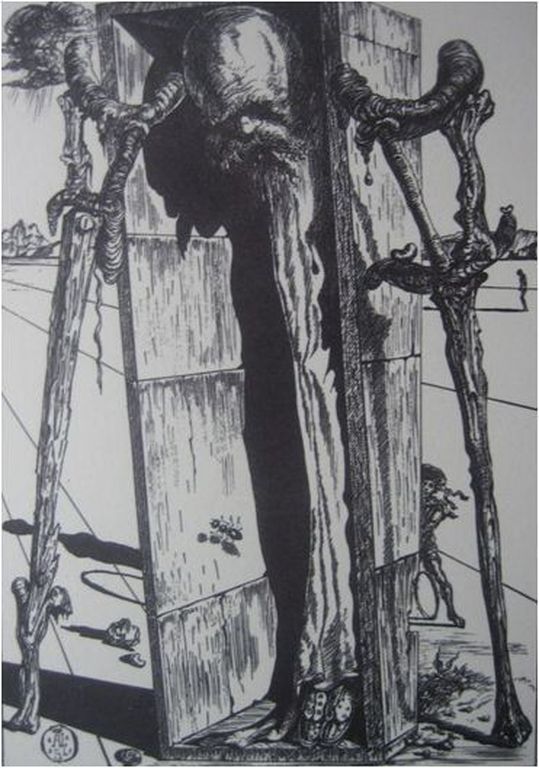 Salvador Dalí (naar) - Uncle Celestin - Lithografie - Oplage: 2500 ex. - 1944 kopen? Bied vanaf 1!