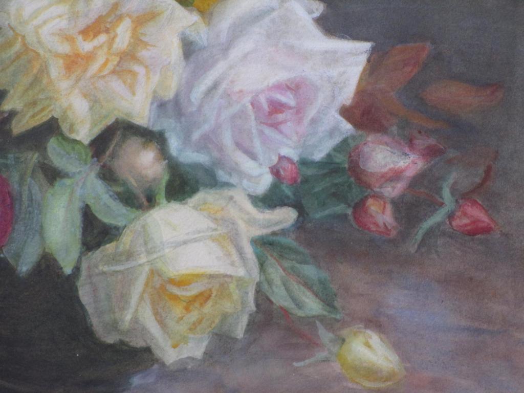 Geertruida C.Gorter, Gemengde techniek, Bloemstilleven kopen? Bied vanaf 65!