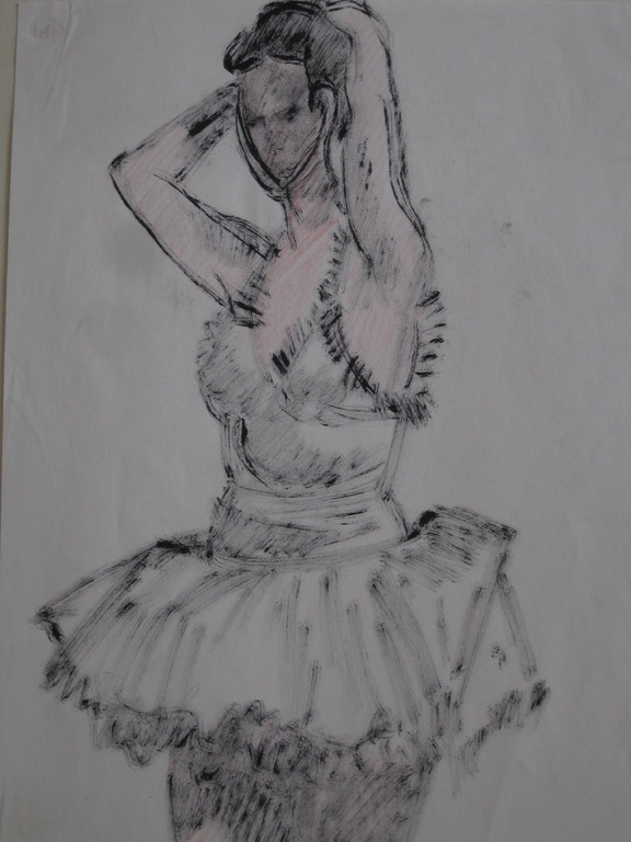 Jan Bodaan (1881-1954) aquarel "Ballerina Sonia Gaskell" omstreeks 1930 kaufen? Bieten Sie von 1!