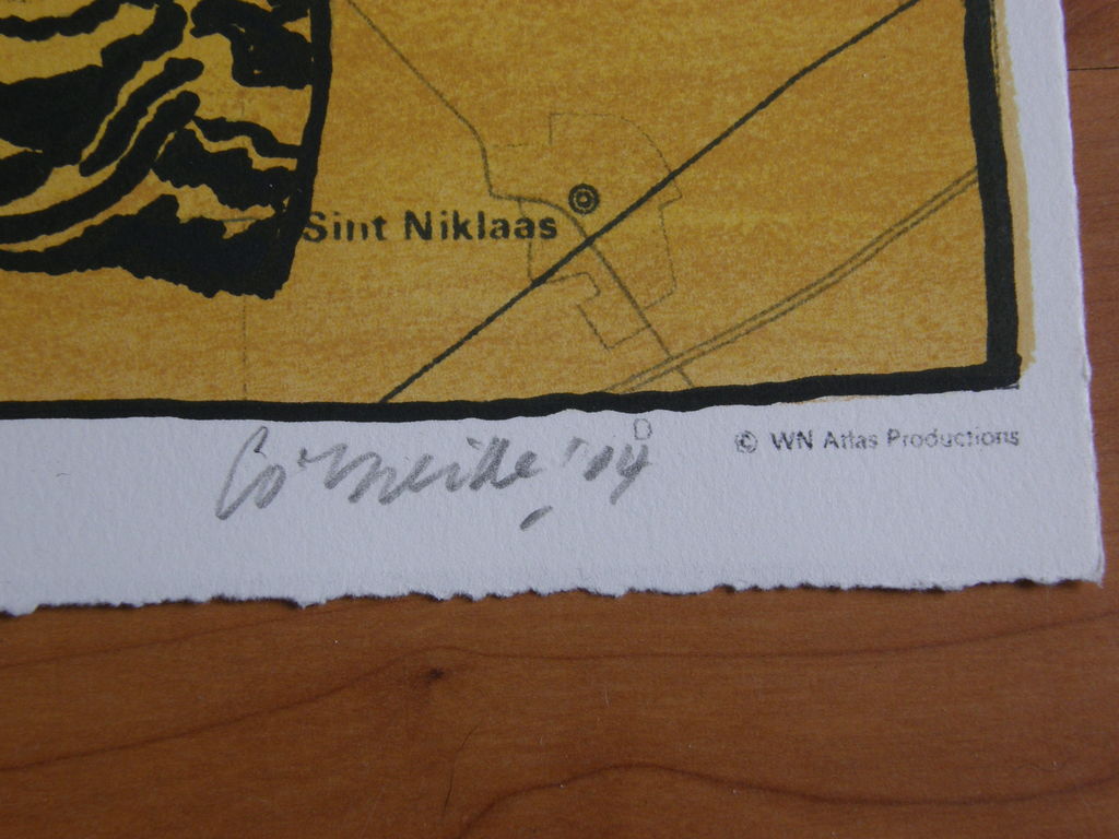 Corneille: Litho, uit serie 'Land in lithos', Zeeland, potlood gesigneerd kopen? Bied vanaf 85!