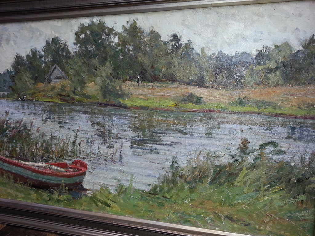 Alexander Lopatkin (1922-1996) -olieverf op doek 1971, verso gesigneerd kopen? Bied vanaf 179!