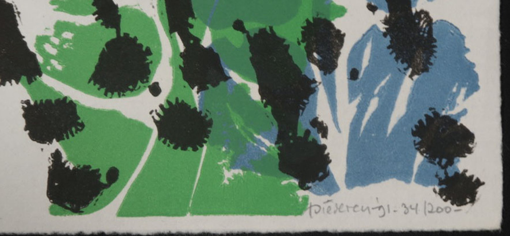 Jef Diederen: Lino op Rijstpapier, Z.T. + Boek kopen? Bied vanaf 60!