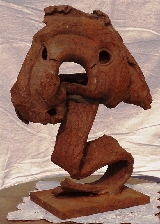 Sculptuur van ijzerdichter Theo Niermeyer verkocht voor € 240!