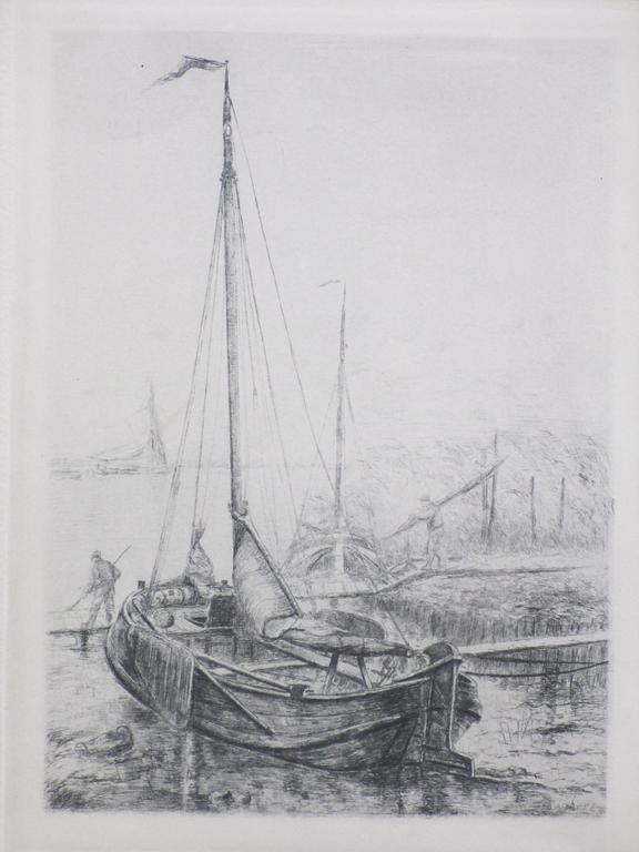 Seghers, Voorbereiding op de visvangst, Ets kopen? Bied vanaf 1!