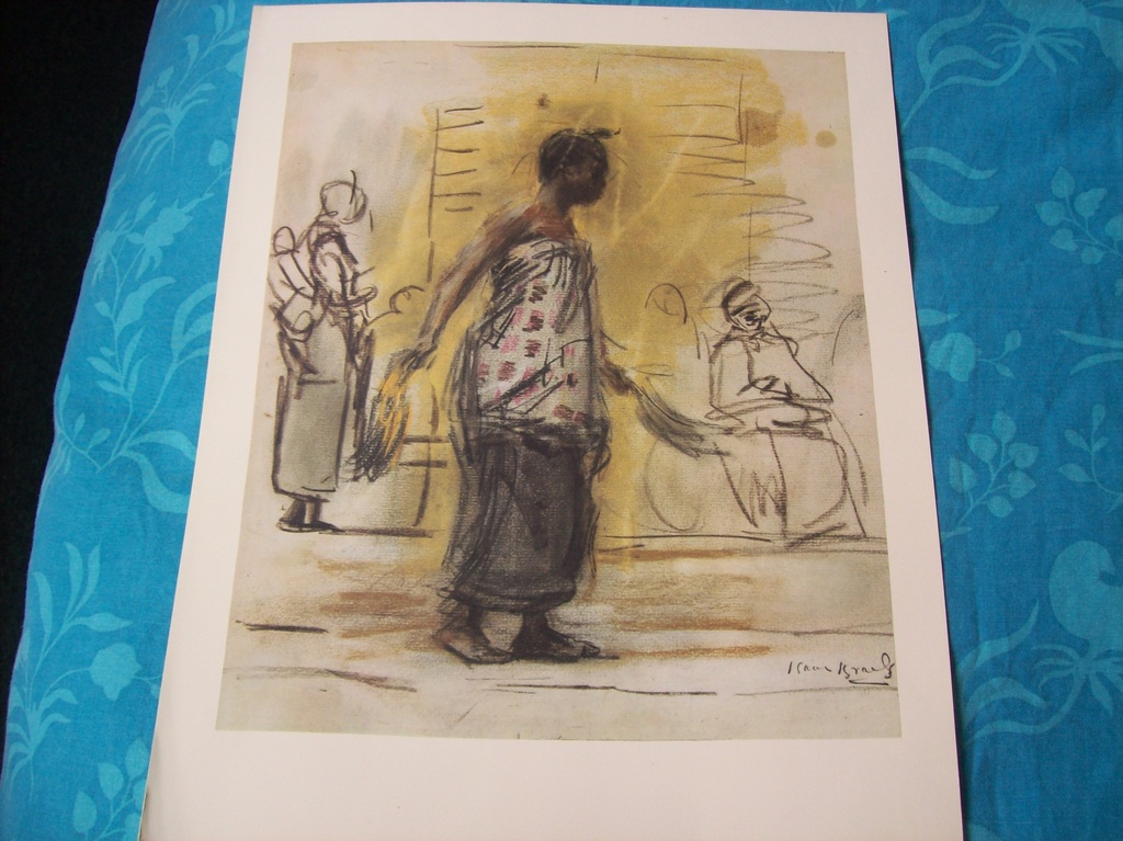 Isaac Israëls {Naar},Map Acht Tekeningen, Koperdiepdruk Procédé, 1965 kopen? Bied vanaf 45!