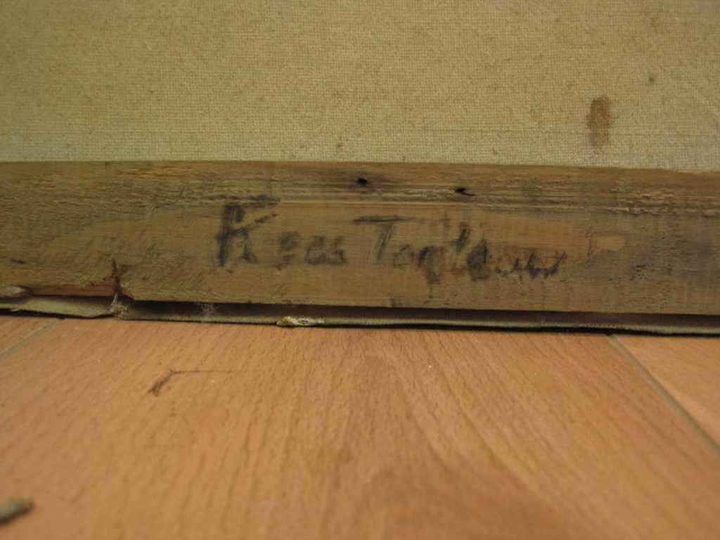 Kees Terlouw 1890-1948 "zonnige herfstdag" GROOT olieverf ca. 1920 kopen? Bied vanaf 1!