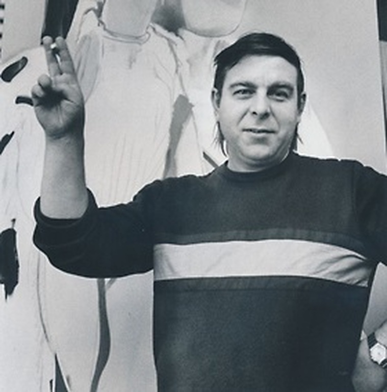 Rits van Kooten -  Walden 7, gemengde techniek op papier (ingelijst) kopen? Bied vanaf 195!