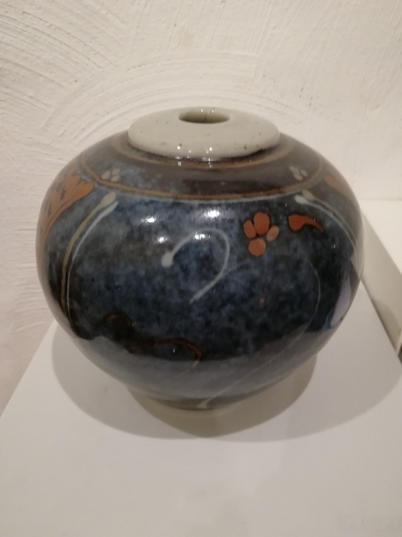 prachtige bolle geglazuurde vaas - periode ca 1960 kopen? Bied vanaf 20!