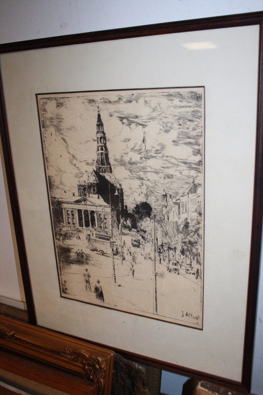 STADSGEZICHT GRONINGEN  - JAN ALTINK groninger ploeg kopen? Bied vanaf 235!