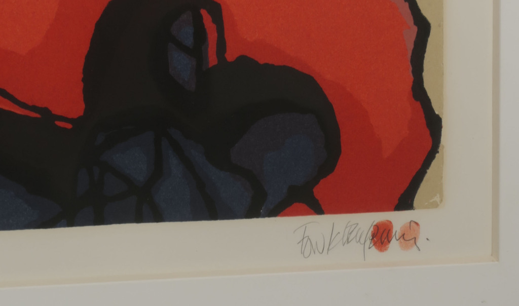 Fon Klement: Boardsnede, Au bout de mon jardin - Ingelijst (Groot!) kopen? Bied vanaf 300!