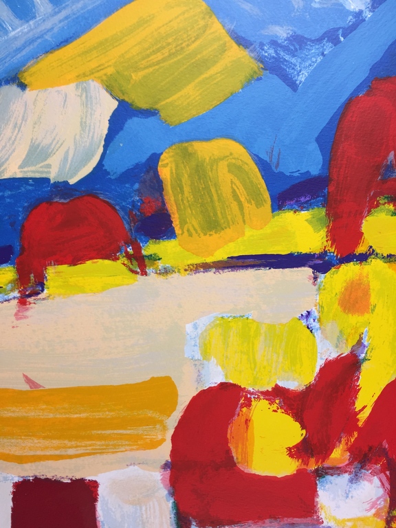 Jan Cremer, zeefdruk, Tulips, 08-98 (GROOT) (LAATSTE KEER, NU VANAF 299,-) kopen? Bied vanaf 299!