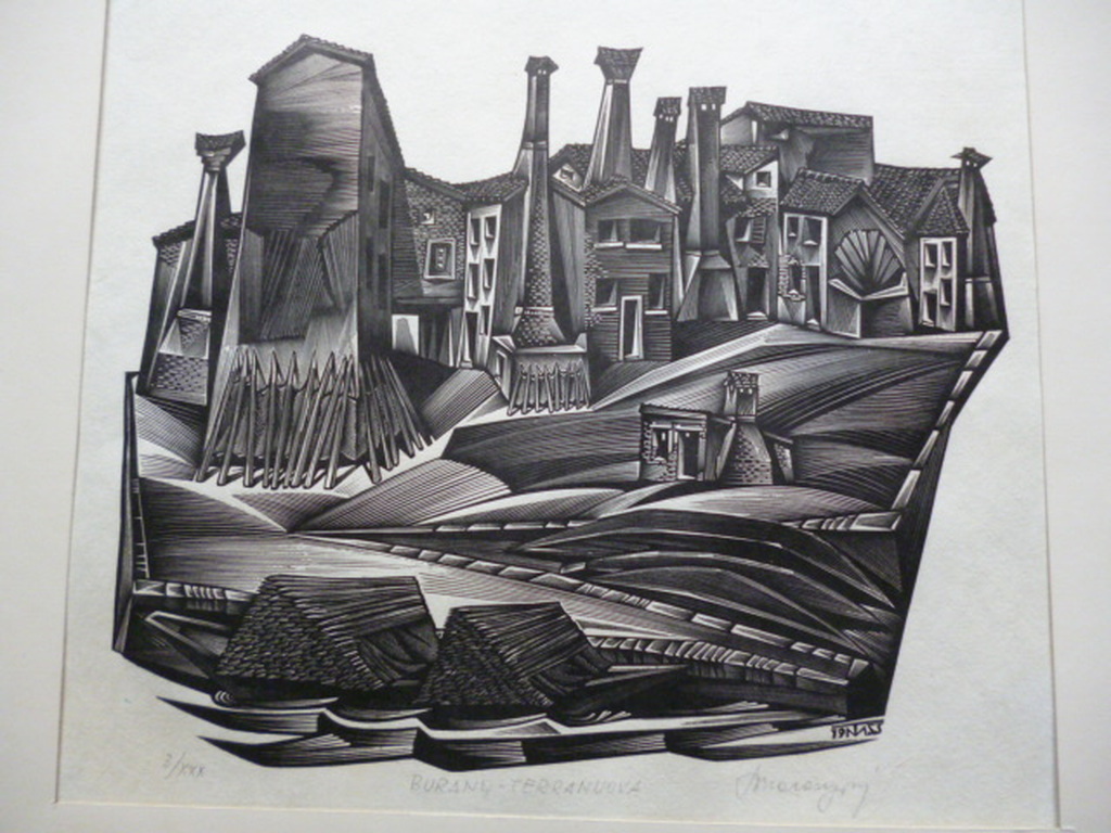 Tranquillo Marangoni - Houtsnede - Burano-Terranuova kopen? Bied vanaf 35!